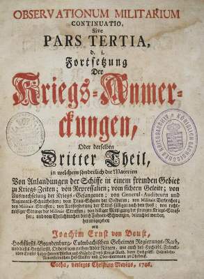 Bild Nr.1: 140-876 Beust,J.E.v.: (Militaria)