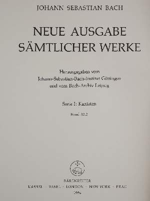 Bild Nr.1: 140-914 Bach,J.S.: (Musik)