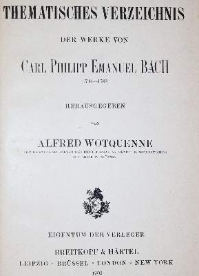 Bild Nr.1: 140-915 Bach,J.S.: (Musik)