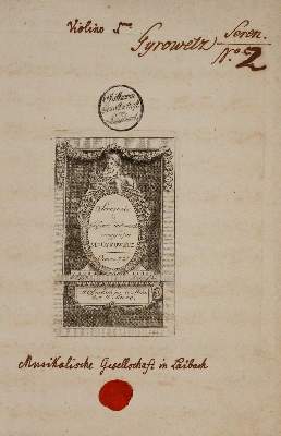 Bild Nr.1: 140-921 Gyrowetz,A.: (Musik)