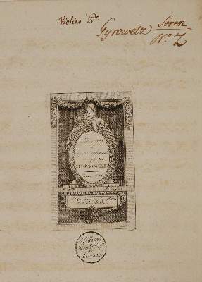Bild Nr.2: 140-921 Gyrowetz,A.: (Musik)