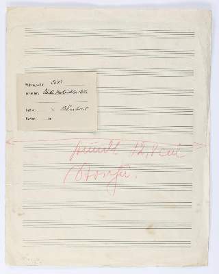 Bild Nr.2: 140-923 Du bist meine Sehnsucht.: (Musik, Handschriften)