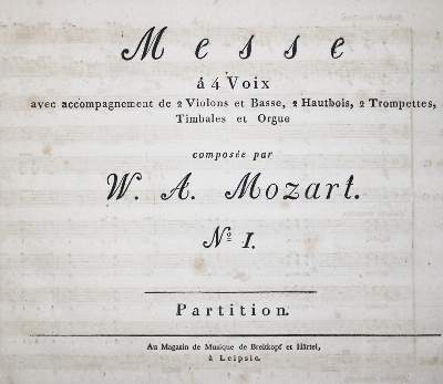 Bild Nr.1: 140-933 Mozart,W.A.: (Musik)