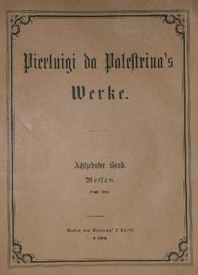Bild Nr.1: 140-937 Palestrina,P.da.: (Musik)