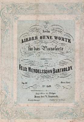 Bild Nr.1: 140-938 Piano et Chant: (Musik)