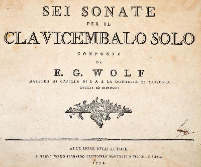 Bild Nr.1: 140-956 Wolf,E.W.: (Musik)