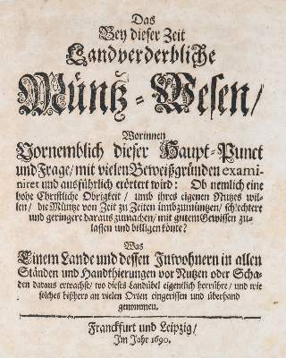 Bild Nr.1: 140-963 Münzwesen.: (Numismatik u. Siegelkunde, Medaillen)