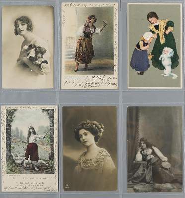 Bild Nr.2: 140-973 Sammlung: (Postkarten, Erotika - Galantes)