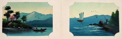 Bild Nr.4: 140-974 Japanisches Postkartenalbum: (Postkarten)