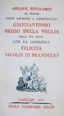 Große Abbildung Nr.1: 141-10 Applausi Epitalamici: (Alte Drucke, Handschriften und Theologie)