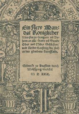 Große Abbildung Nr.1: 141-100 Ferdinand I. Erzherzog v. Österreich.: (Alte Drucke, Handschriften und Theologie)