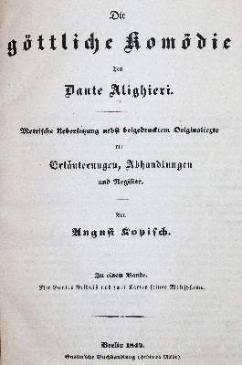 Große Abbildung Nr.1: 141-1000 Dante,A.: (Literatur und illustrierte Bücher bis 19.Jahrhundert)