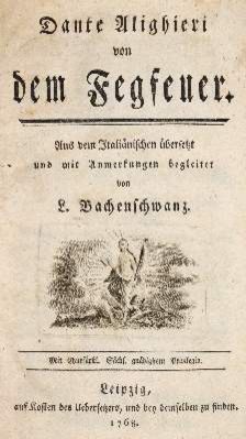 Große Abbildung Nr.1: 141-1001 Dante Alighieri.: (Literatur und illustrierte Bücher bis 19.Jahrhundert)