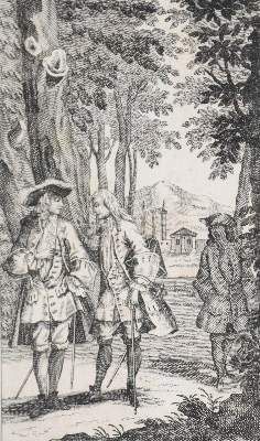Große Abbildung Nr.2: 141-1003 Die Spatziergänge: (Literatur und illustrierte Bücher bis 19.Jahrhundert)