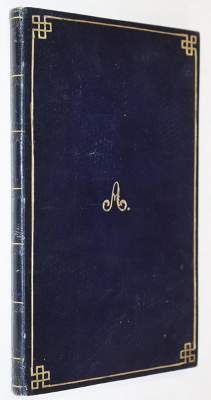 Große Abbildung Nr.1: 141-1011 Dunkelblauer Lederband: (Einband)