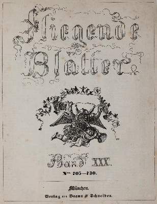 Große Abbildung Nr.1: 141-1023 Fliegende Blätter.: (Literatur und illustrierte Bücher bis 19.Jahrhundert)