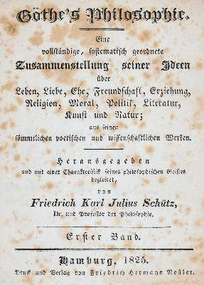 Große Abbildung Nr.1: 141-1035 Schütz,F.K.J. (Hrsg.).: (Goethe)