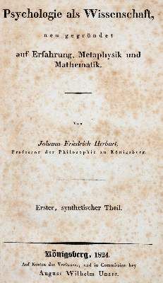 Große Abbildung Nr.1: 141-1043 Herbart,J.F.: (Literatur und illustrierte Bücher bis 19.Jahrhundert)