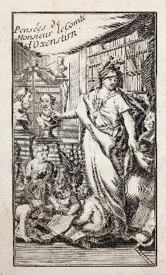 Große Abbildung Nr.3: 141-1100 Oxenstierna,(G.T.).: (Literatur und illustrierte Bücher bis 19.Jahrhundert)