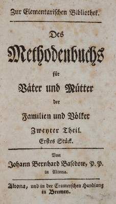 Große Abbildung Nr.6: 141-1101 Basedow,J.B.: (Pädagogik)