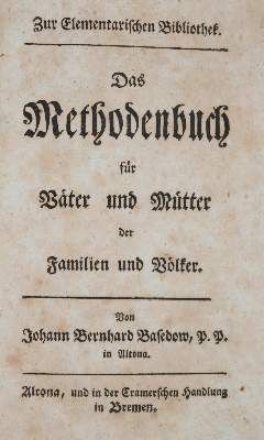 Große Abbildung Nr.8: 141-1101 Basedow,J.B.: (Pädagogik)