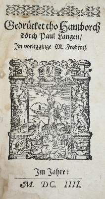 Große Abbildung Nr.4: 141-1109 Reineke de Voß.: (Literatur und illustrierte Bücher bis 19.Jahrhundert)