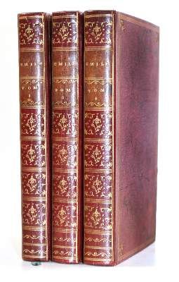 Große Abbildung Nr.3: 141-1111 Rousseau, J. J.,: (Literatur und illustrierte Bücher bis 19.Jahrhundert)