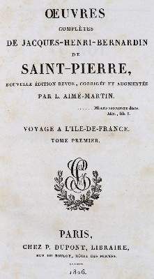 Große Abbildung Nr.1: 141-1114 Saint-Pierre,J.H.B.de.: (Literatur und illustrierte Bücher bis 19.Jahrhundert)
