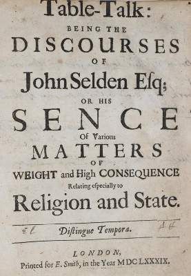 Große Abbildung Nr.1: 141-1129 Selden,J.: (Literatur und illustrierte Bücher bis 19.Jahrhundert)