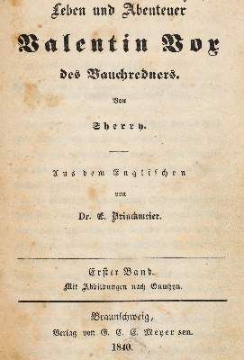 Große Abbildung Nr.1: 141-1131 Sherry (Pseud.).: (Literatur und illustrierte Bücher bis 19.Jahrhundert)