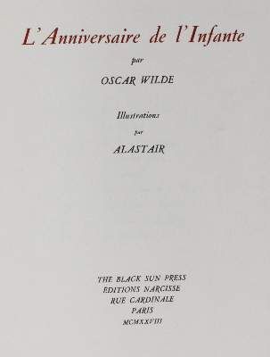 Große Abbildung Nr.4: 141-1167 Wilde,O.: (Alastair)