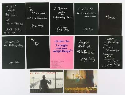 Große Abbildung Nr.4: 141-1187 Beuys, Joseph: (Literatur und illustrierte Bücher 20.Jahrhundert - Alte Literatur in modernen Ausgaben)