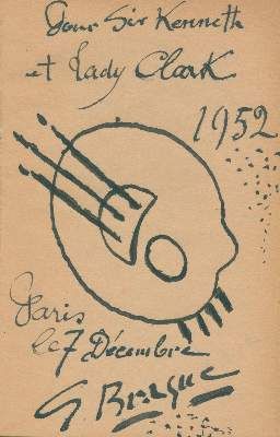 Große Abbildung Nr.2: 141-1193 Braque,G.: (Literatur und illustrierte Bücher 20.Jahrhundert - Alte Literatur in modernen Ausgaben)