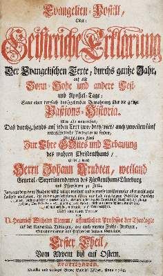 Große Abbildung Nr.1: 141-12 Arndt,J.: (Alte Drucke, Handschriften und Theologie)