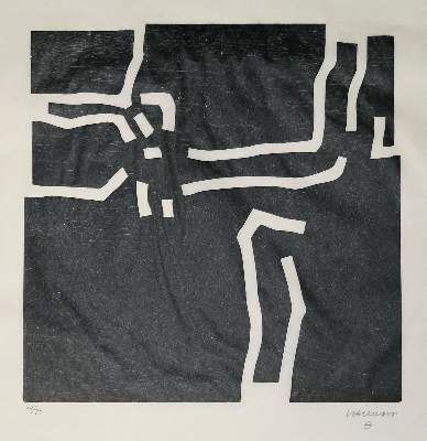 Große Abbildung Nr.4: 141-1217 Chillida, Eduardo: (Literatur und illustrierte Bücher 20.Jahrhundert - Alte Literatur in modernen Ausgaben)