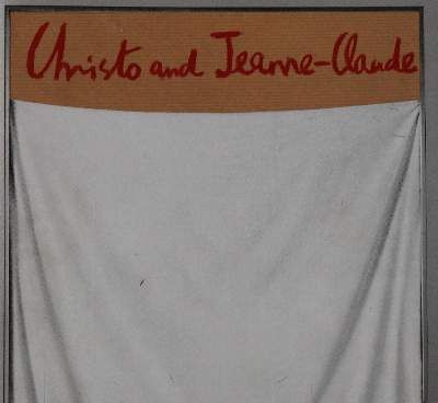 Große Abbildung Nr.9: 141-1220 Christo u. Jeanne-Claude.: (Literatur und illustrierte Bücher 20.Jahrhundert - Alte Literatur in modernen Ausgaben)