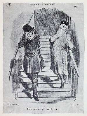 Große Abbildung Nr.5: 141-1233 Daumier,H.: (Literatur und illustrierte Bücher 20.Jahrhundert - Alte Literatur in modernen Ausgaben)