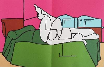 Große Abbildung Nr.2: 141-1236 Derriere le Miroir.: (Literatur und illustrierte Bücher 20.Jahrhundert - Alte Literatur in modernen Ausgaben)