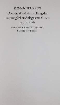 Große Abbildung Nr.1: 141-1254 Edition Tiessen.: (Literatur und illustrierte Bücher 20.Jahrhundert - Alte Literatur in modernen Ausgaben)