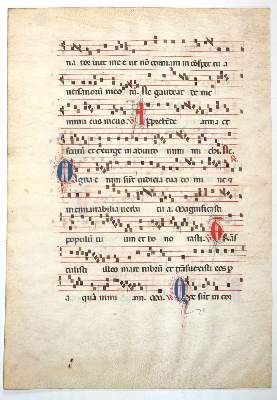 Große Abbildung Nr.1: 141-126 Antiphonar.: (Handschriften)