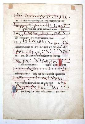 Große Abbildung Nr.2: 141-126 Antiphonar.: (Handschriften)