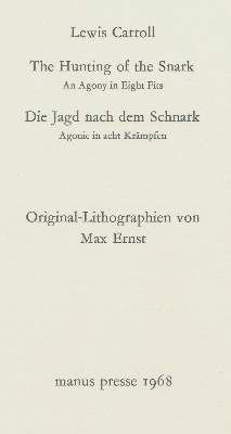 Große Abbildung Nr.2: 141-1280 Carroll, Lewis.: (Ernst)