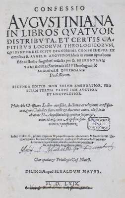 Große Abbildung Nr.1: 141-13 Augustinus,A.: (Alte Drucke, Handschriften und Theologie)