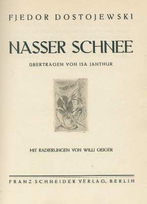 Große Abbildung Nr.1: 141-1301 Dostojewski,F.: (Geiger)
