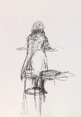 Große Abbildung Nr.5: 141-1303 Giacometti,A.: (Literatur und illustrierte Bücher 20.Jahrhundert - Alte Literatur in modernen Ausgaben)