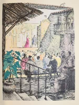 Große Abbildung Nr.17: 141-1309 Giono,J.: (Literatur und illustrierte Bücher 20.Jahrhundert - Alte Literatur in modernen Ausgaben)