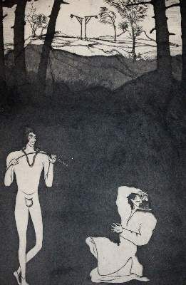 Große Abbildung Nr.18: 141-1313 Goethe,J.W.v.: (Literatur und illustrierte Bücher 20.Jahrhundert - Alte Literatur in modernen Ausgaben)