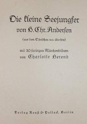 Große Abbildung Nr.10: 141-1314 Goethe,(J.W.v.).: (Literatur und illustrierte Bücher 20.Jahrhundert - Alte Literatur in modernen Ausgaben)