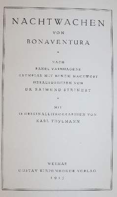 Große Abbildung Nr.14: 141-1314 Goethe,(J.W.v.).: (Literatur und illustrierte Bücher 20.Jahrhundert - Alte Literatur in modernen Ausgaben)