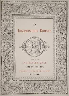 Große Abbildung Nr.1: 141-1320 Graphischen Künste, Die.: (Literatur und illustrierte Bücher 20.Jahrhundert - Alte Literatur in modernen Ausgaben)